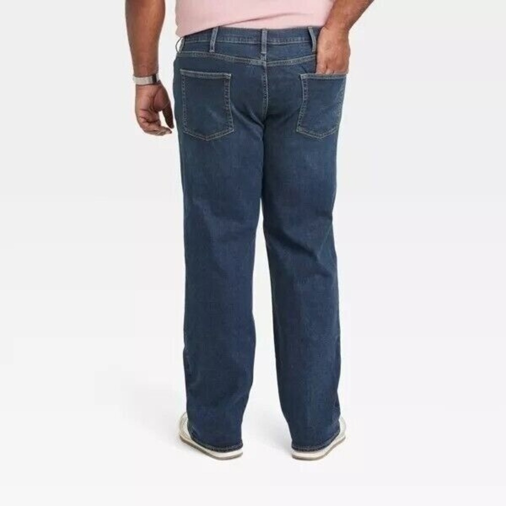 Goodfellow & Co Mens 32W X 30L Straight Leg Blue Jeans - Picture 2 of 2